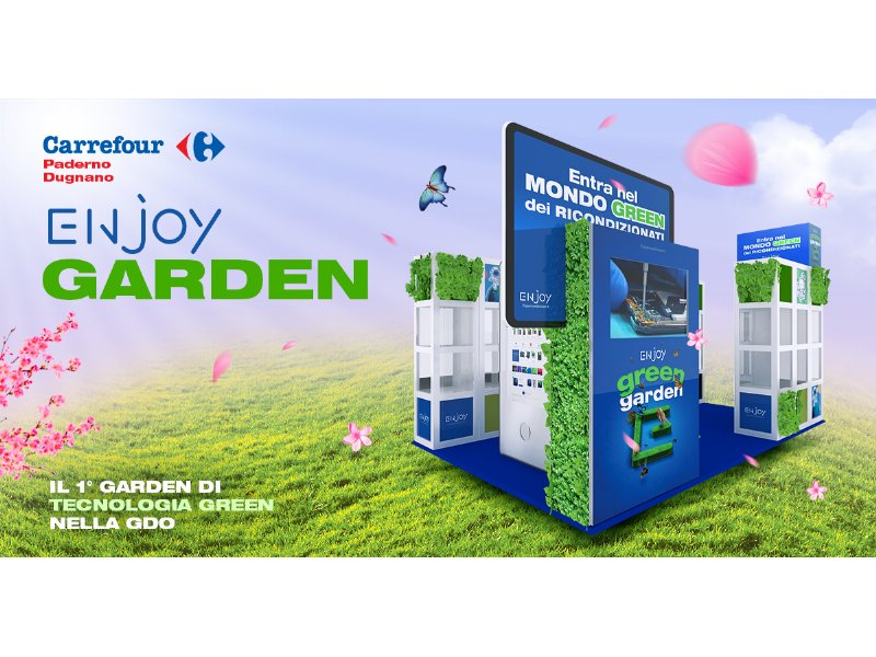 I prodotti ecosostenibili di Enjoy Garden approdano in Carrefour Italia