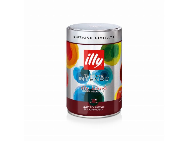 Illycaffe' presenta il nuovo barattolo decorato da Vittorio Marchetti