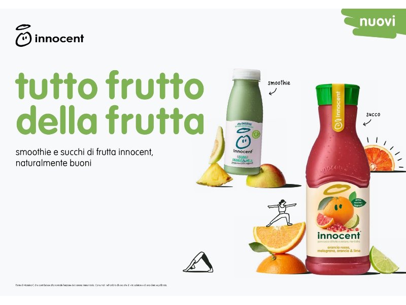 innocent amplia l’offerta e lancia la nuova campagna di comunicazione