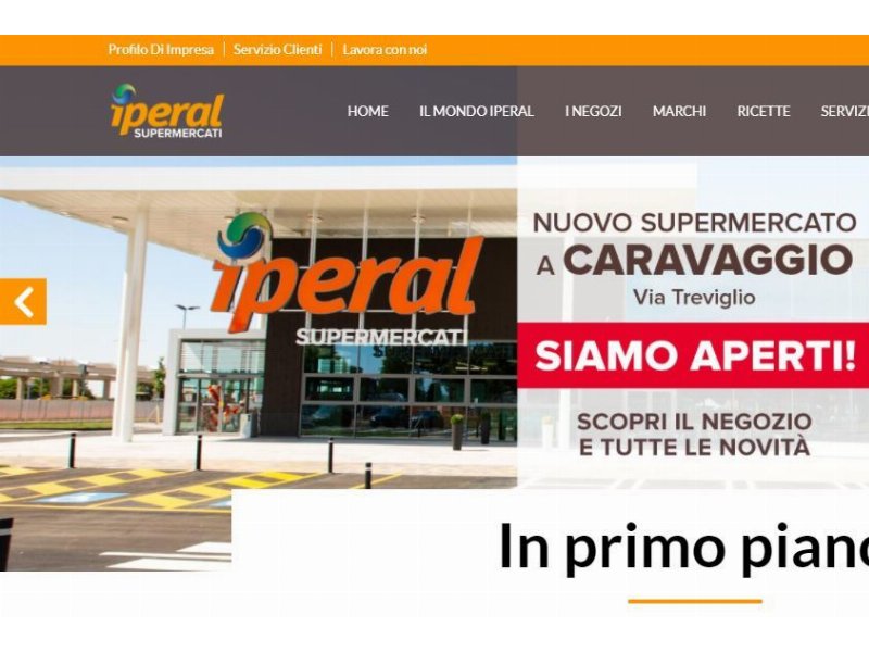 Iperal: nuovo punto vendita a Caravaggio (Bg)