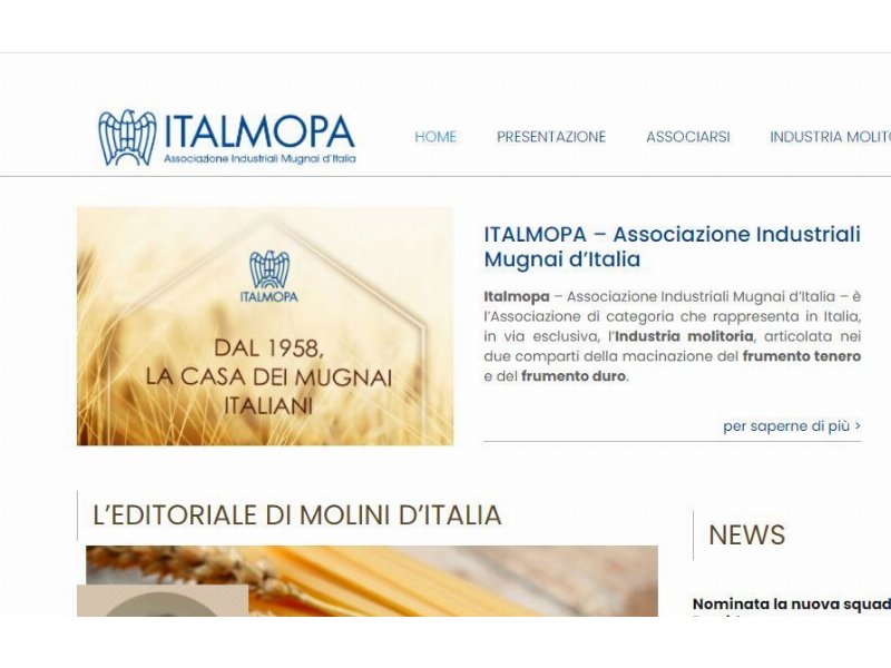  Italmopa: produzione nazionale frumento duro in marginale recupero rispetto al 2020