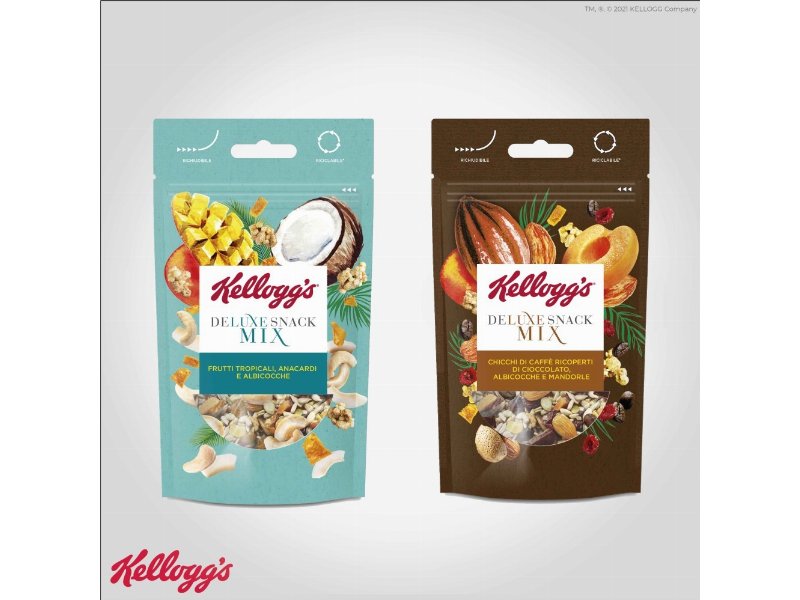 Kellogg innova con Deluxe Snack Mix