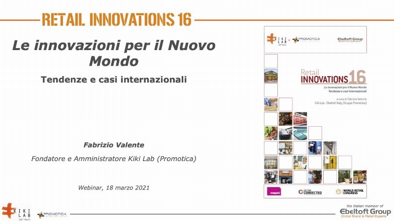 Kiki Lab presenta le nuove tendenze del retail internazionale