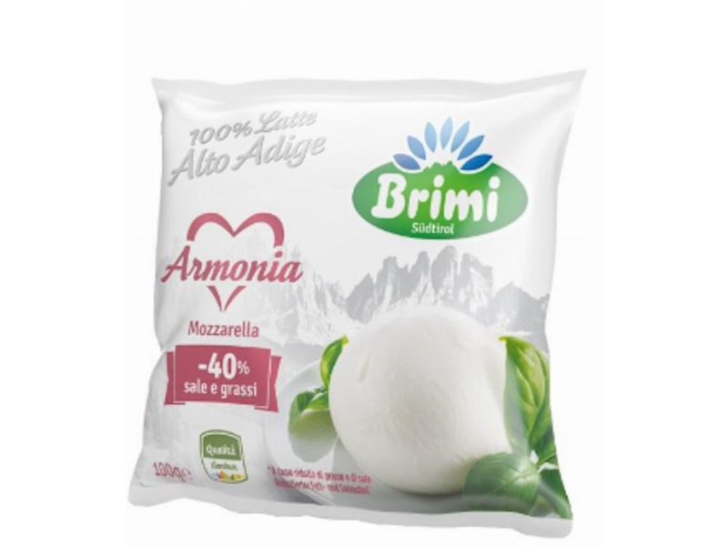 La cooperativa Brimi lancia la mozzarella Armonia