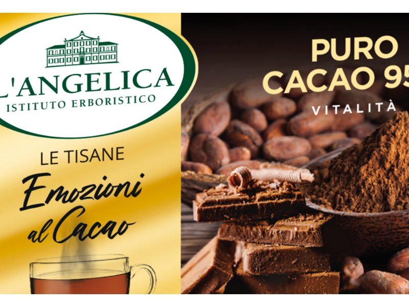 L'Angelica propone le tre tisane di “Emozioni al cacao”