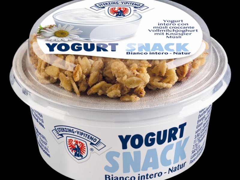 Latteria Vipiteno: arrivano due nuovi yogurt snack