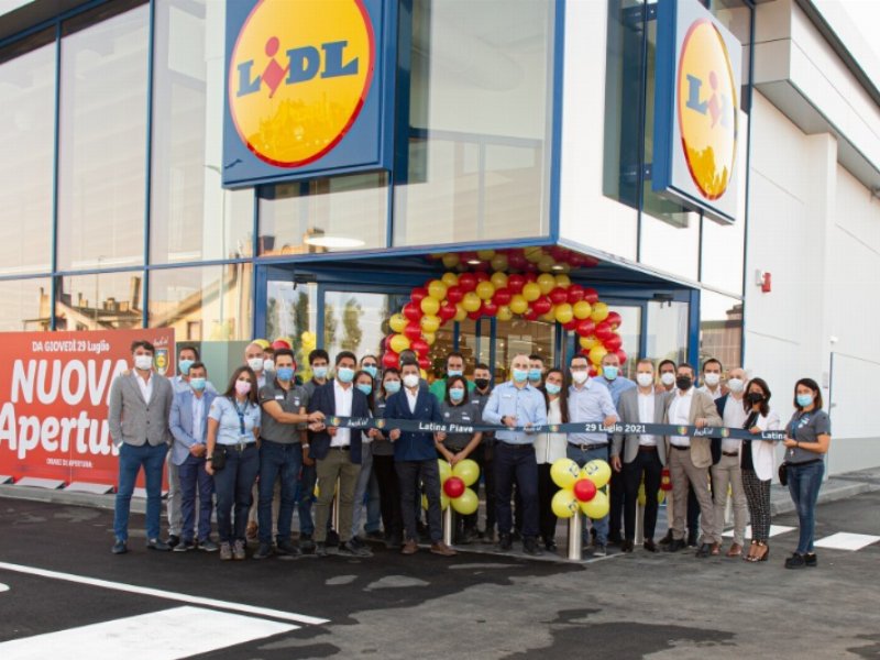 Lidl: duplice taglio del nastro a Latina e in provincia di Verona