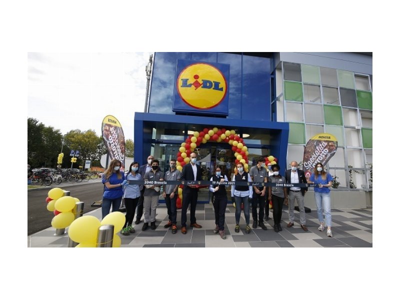 Lidl inaugura a Brescia