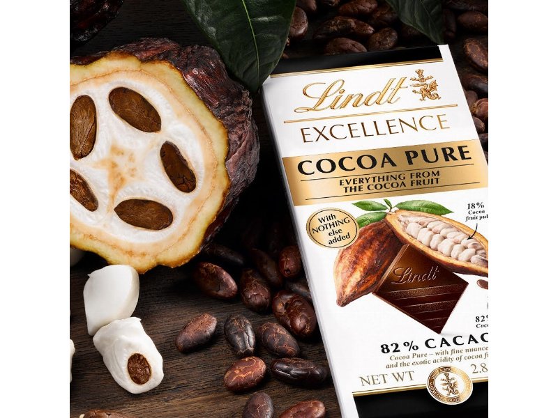 Lindt italia dà il benvenuto a Excellence cocoa pure