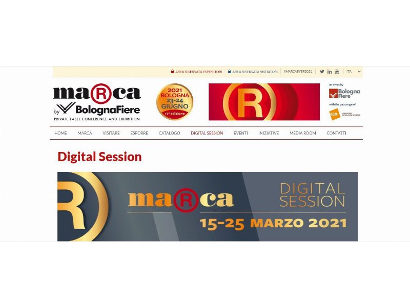 Marca digital session 2021 chiude con successo