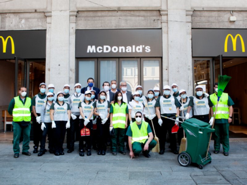 McDonald’s e Amsa insieme per mantenere pulita la città di Milano