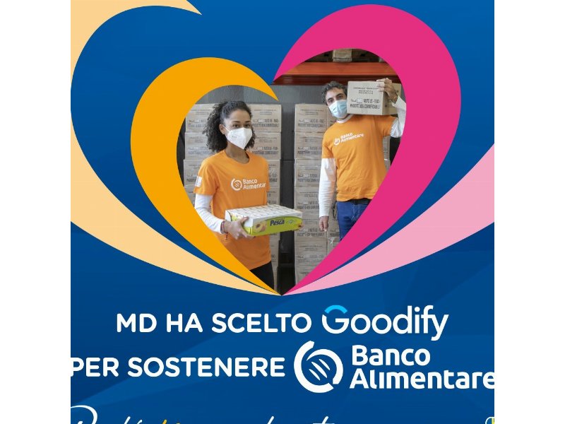 Md sostiene Banco Alimentare