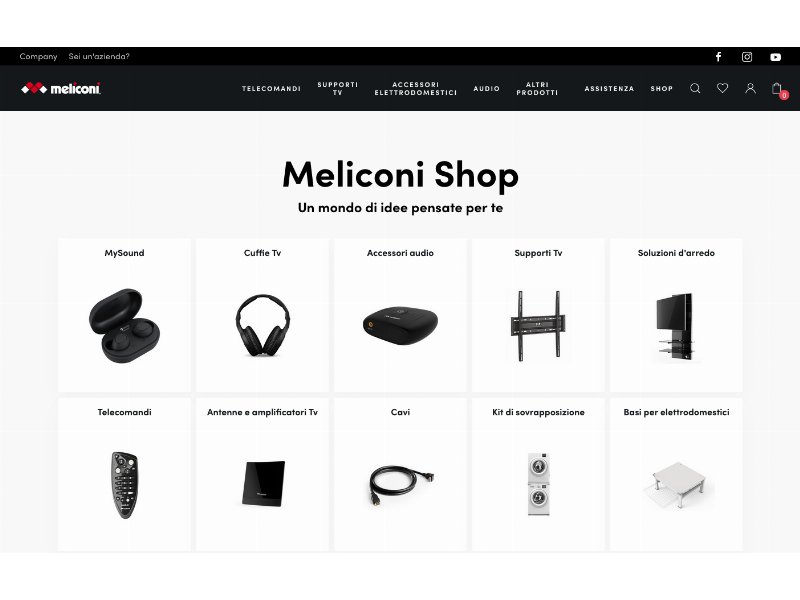 Meliconi apre all'ecommerce