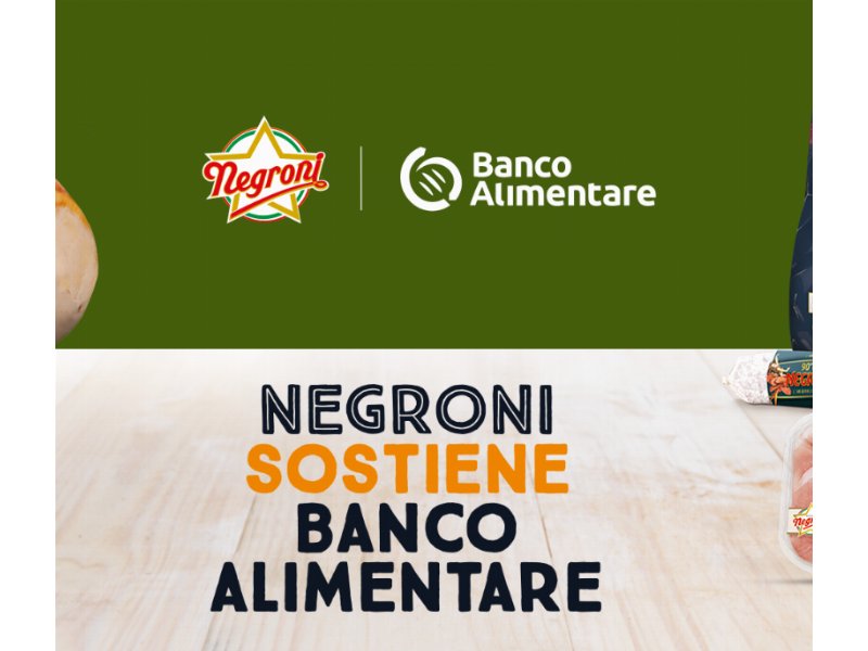 Negroni al fianco di Banco Alimentare