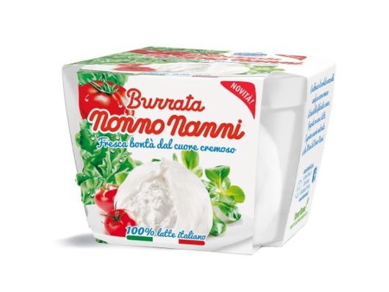 Nonno Nanni presenta la nuova linea di paste filate con burrata e mozzarella