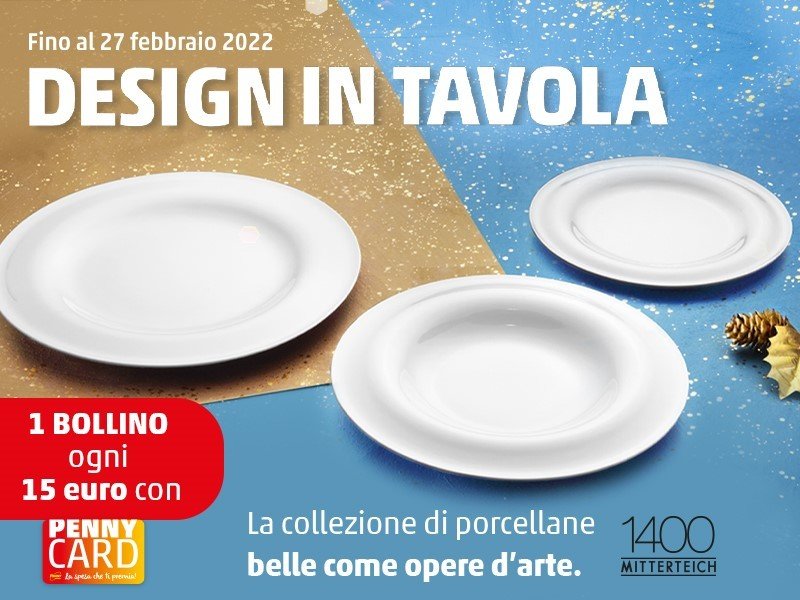 Penny Market, arriva la nuova collezione “Design in Tavola” Penny Market, arriva la nuova collezione “Design in Tavola”