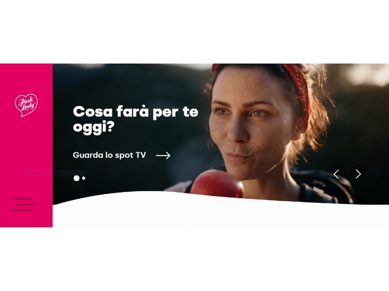 Pink lady presenta il nuovo sito internet