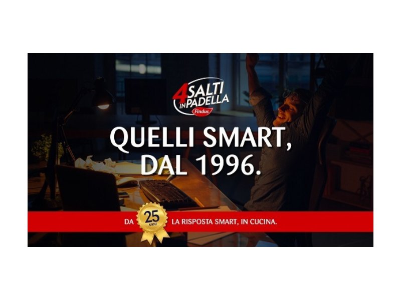 Quattro Salti in Padella celebra i suoi 25 anni con una consumer promo