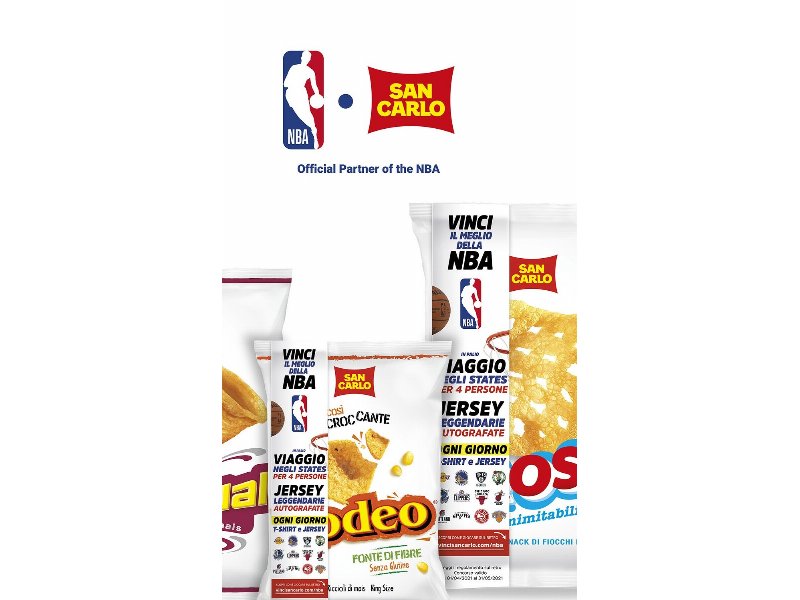 San Carlo lancia un nuovo concorso per i fan della Nba