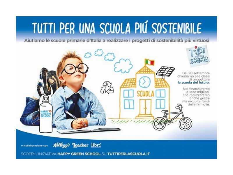 Selex Gruppo Commerciale lancia il progetto ‘Happy Green School’