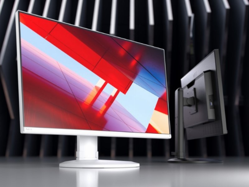 Sharp/NEC Lancia il nuovo monitor MultiSync E273F per postazioni di lavoro più ordinate