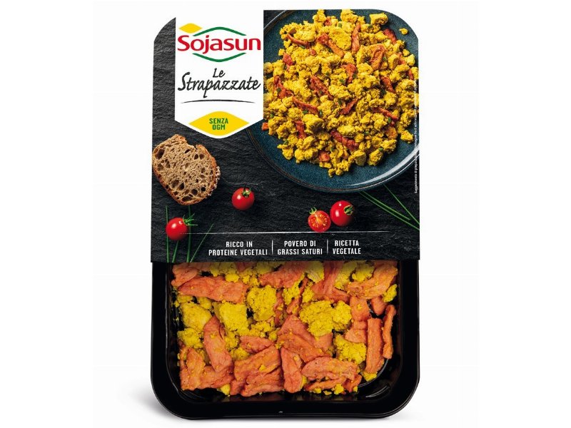 Sojasun presenta le “Strapazzate”: la prima versione di uova 100% vegetali