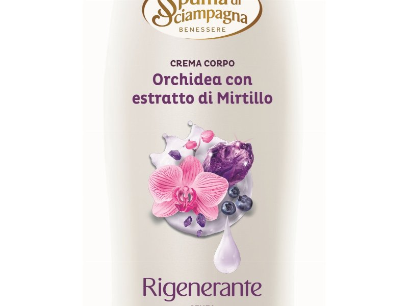 Spuma di Sciampagna completa la beauty routine corpo