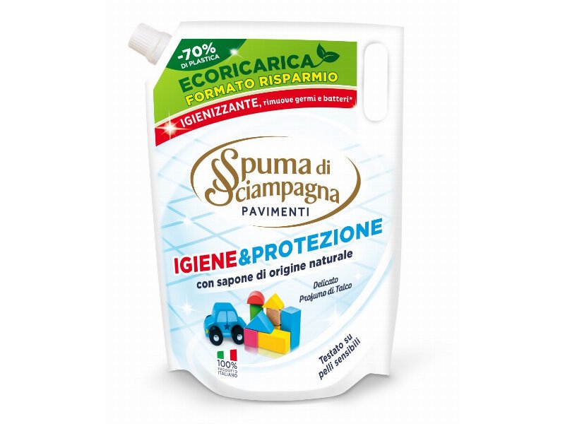 Spuma di Sciampagna: il pavimento si ricarica con tre nuove proposte in ecoricarica