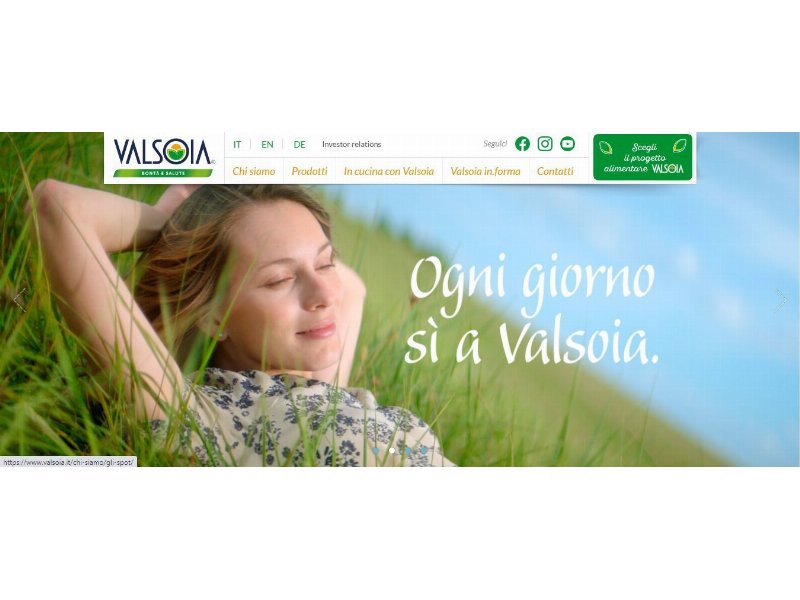 Valsoia approva l’Informativa periodica aggiuntiva al 31 marzo 2021