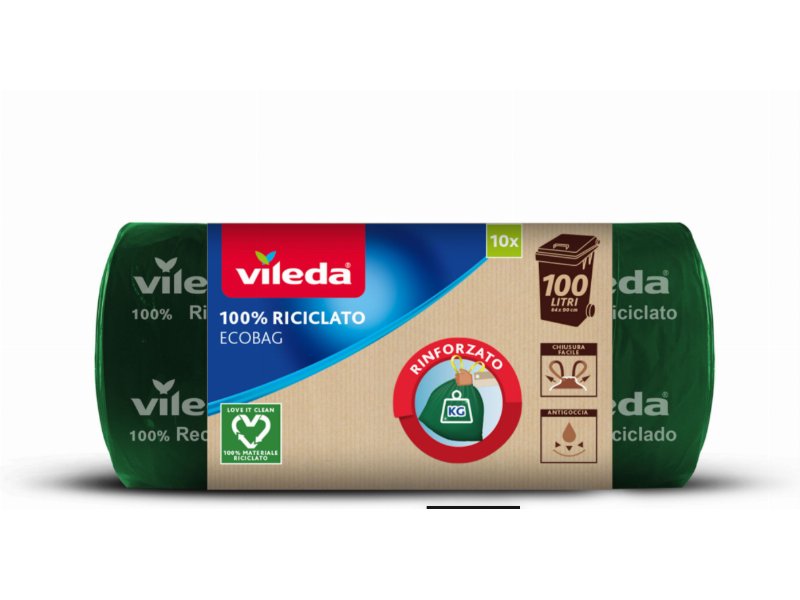 Vileda lancia Ecobag 100% Riciclato