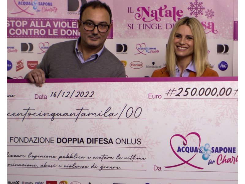  Acqua&Sapone: stop alla violenza contro le donne