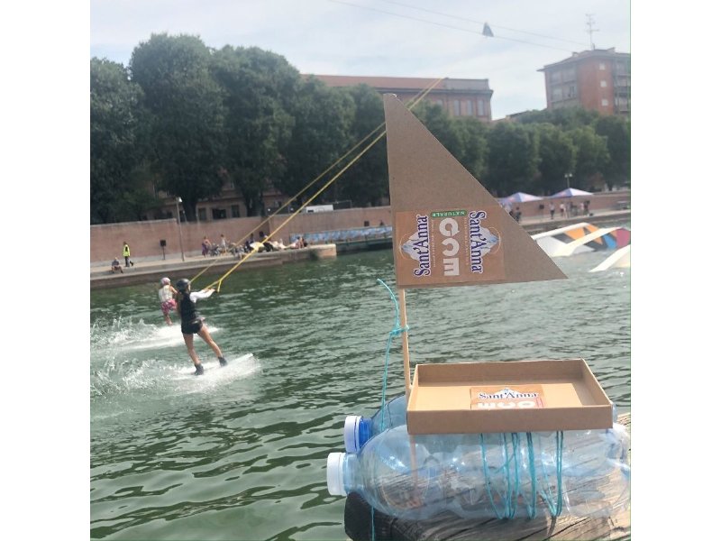 Acqua Sant'Anna al fianco di Red Bull al Wake The City