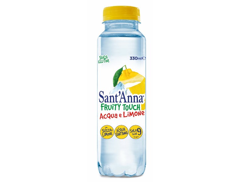 Acqua Sant'Anna presenta la nuova Fruity Touch Limone 0,33 lt