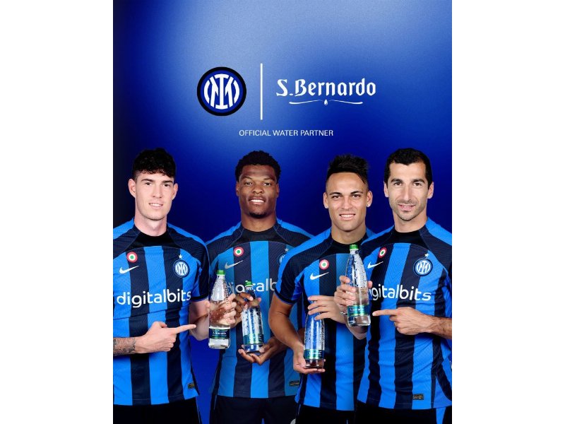 Acqua S.Bernardo rinnova la partnership con l'Inter