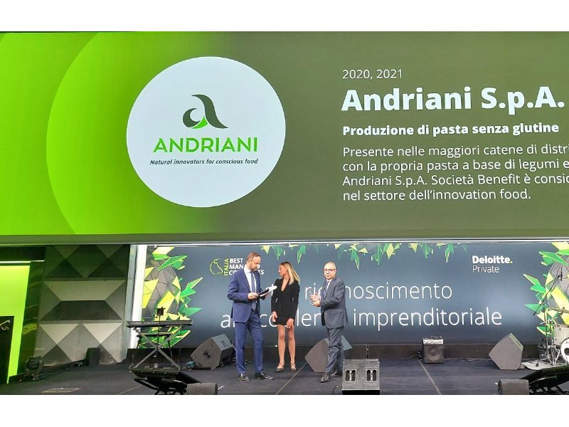 Ad Andriani il Best managed companies assegnato da Deloitte Private