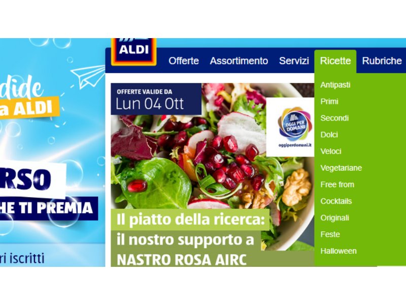 Aldi conferma il suo impegno al fianco di Airc per la nuova campagna 2022