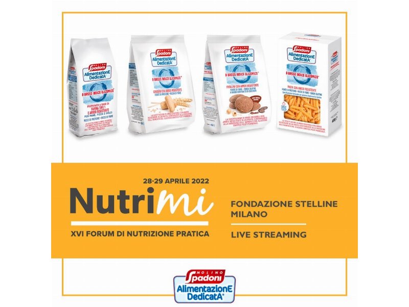 Molino Spadoni partner di “Nutrimi – XVI Forum di Nutrizione pratica”