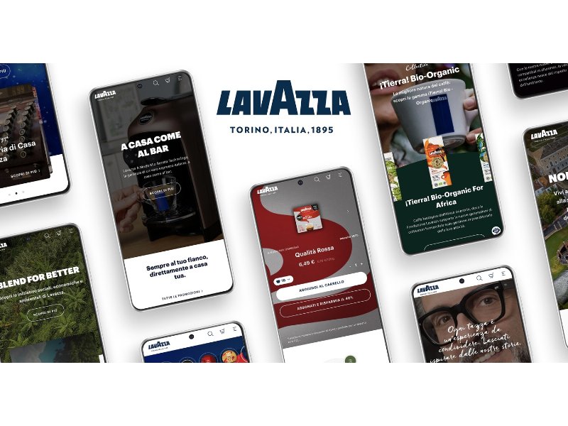 Arriva il nuovo sito Lavazza