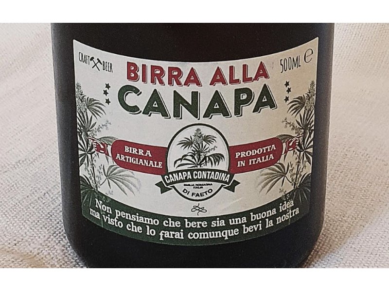 Birra alla canapa: la novità di Canapa Contadina