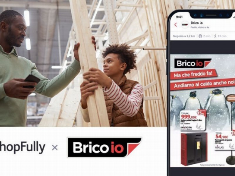 Brico io investe ancora sul digitale: ampliata la partnership con Shopfully