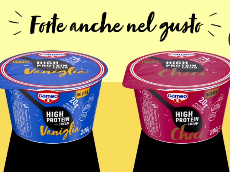 Cameo lancia la nuova linea High protein