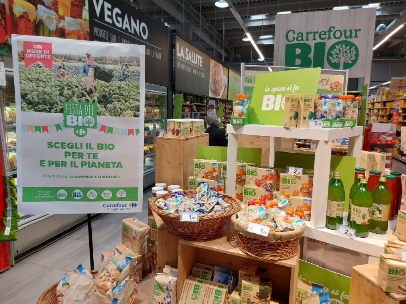 Carrefour: biologico in chiave anticrisi