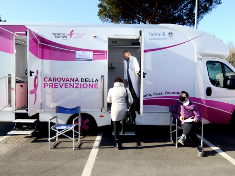 Carrefour Italia sostiene la “Carovana della prevenzione” di Komen Italia