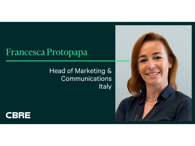 Cbre: Francesca Protopapa nuova Head of Marketing & communications Italy