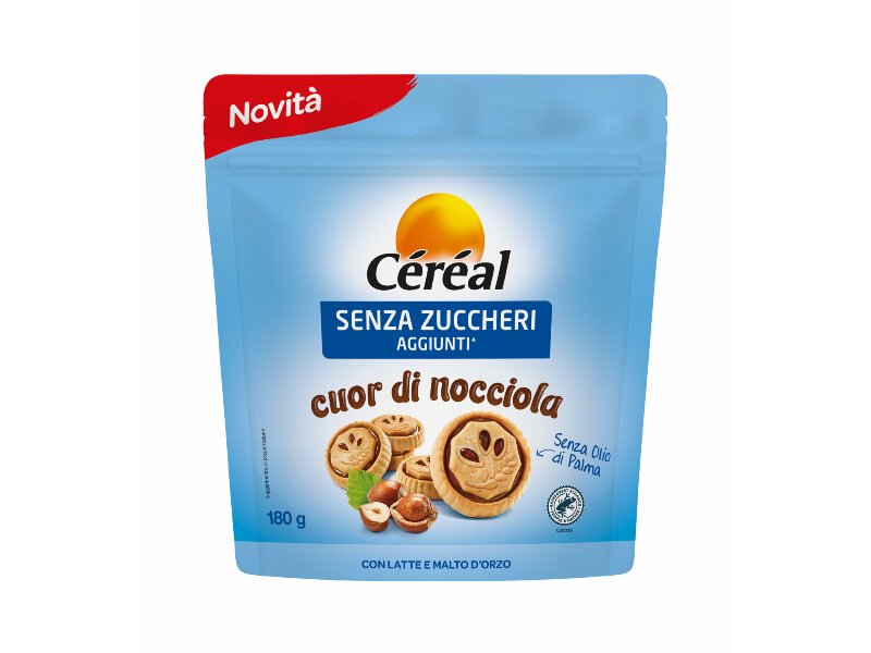 Céréal presenta il nuovo Cuor di Nocciola