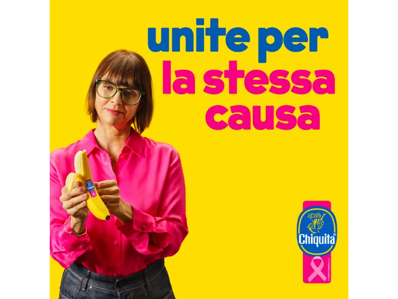 Chiquita: il Bollino Blu si tinge di rosa