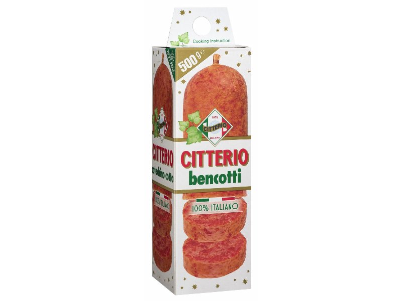 Citterio presenta il cotechino bencotti per il Natale 2022