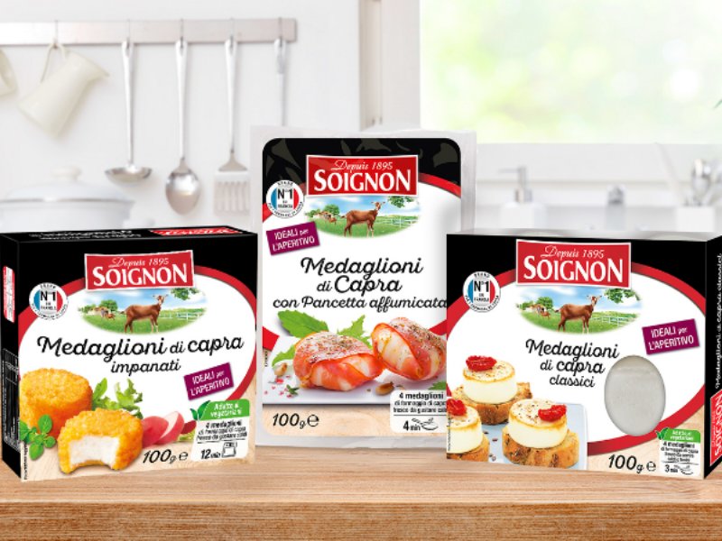 Con il formaggio di capra Soignon è subito aperitivo!