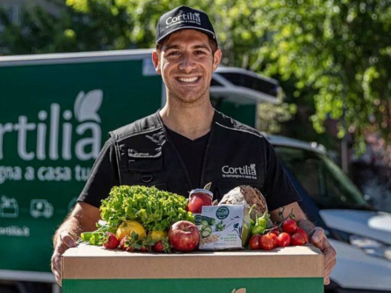 Cortilia, via alla consegna del prodotto a marchio in tutta Italia