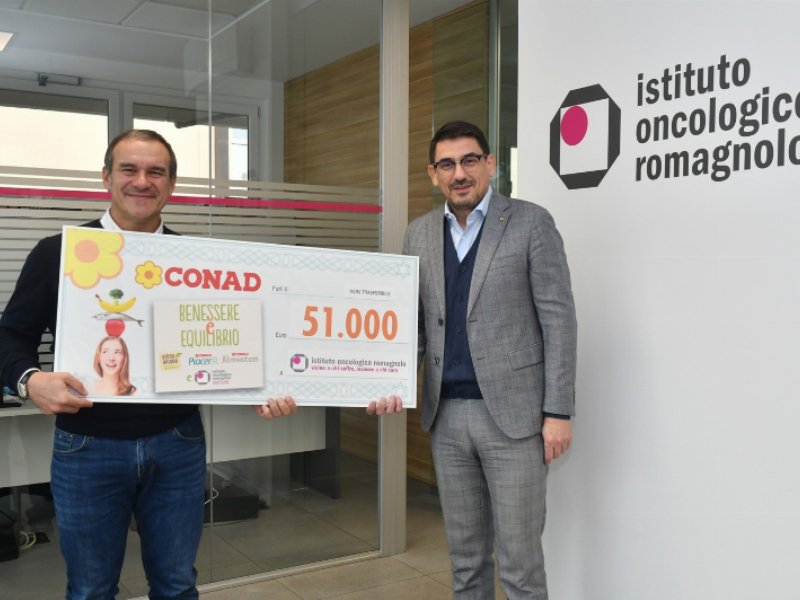 Da CIA-Conad 51mila euro per l'Istituto Oncologico Romagnolo